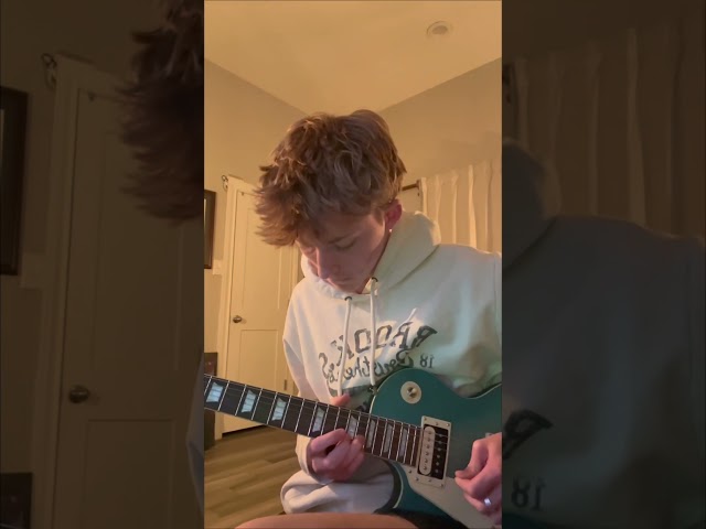Say Something Guitar Solo (Aurora Ave) #shorts #guitar #guitarsolo