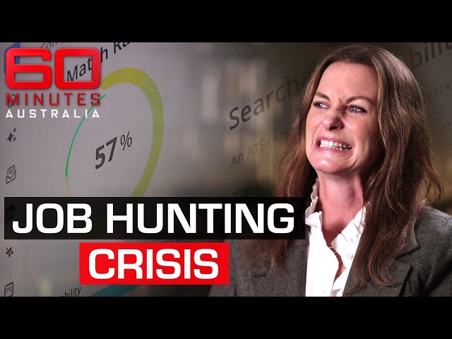How AI is causing an unemployment crisis among middle aged job seekers | 60 Minutes Australia