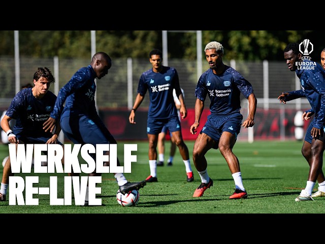 Final training session ahead of Bayer 04 Leverkusen 🆚 NK Celje | Europa League, Matchday 1 (re-live)