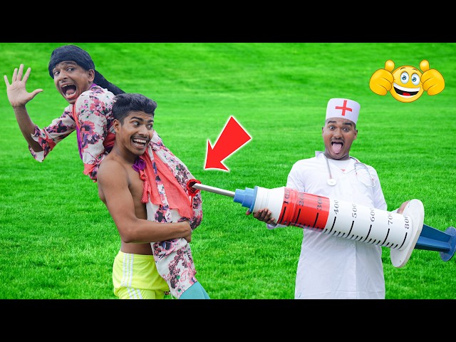 Must Watch New Comedy Video 2026 Injection Wala New Doctor Comedy Video Try To Tot Laugh Epi-645