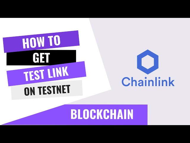 HOW TO GET TEST CHAINLINK (LINK) ON TESTNET FROM FAUCET