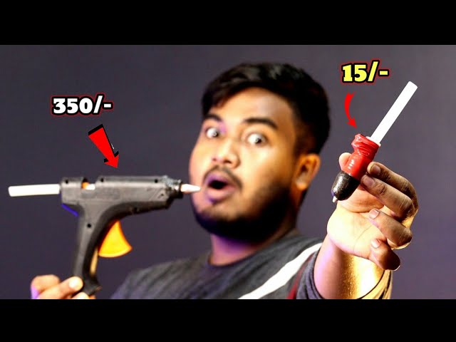 How To Make A Mini Glue Gun | 💯 % Working | Glue Gun For Only 15/- | EXPERiMENTAL