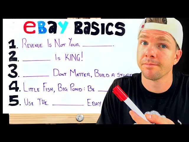 5 Things I Wish I Knew BEFORE I Started Selling On eBay