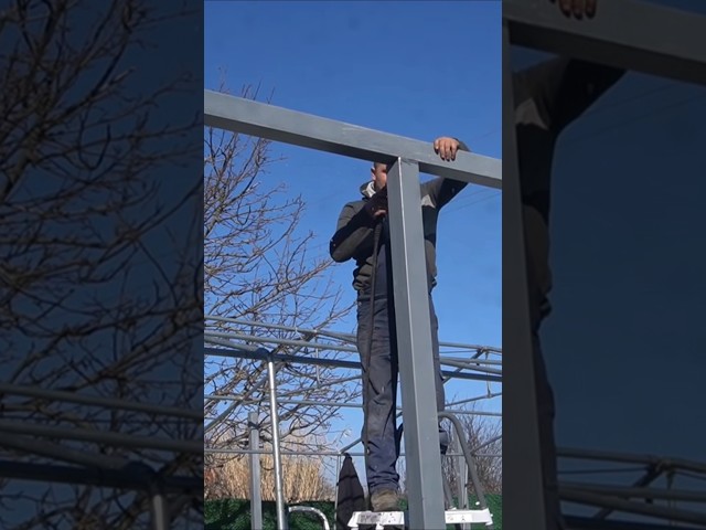 How | Built a 13x8m Steel Hall / part 26 #mrdkdiy #diy
