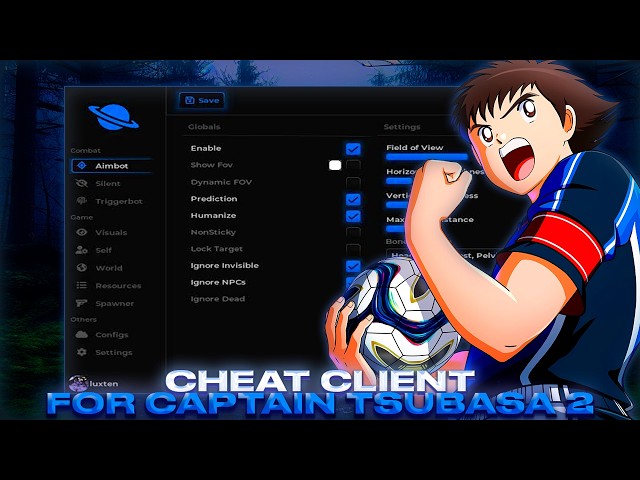 🧺TOP CAPTAIN TSUBASA 2: WORLD FIGHTERS - Cheat Client | Best Client CT2 | Huge Functionality | FREE🧺