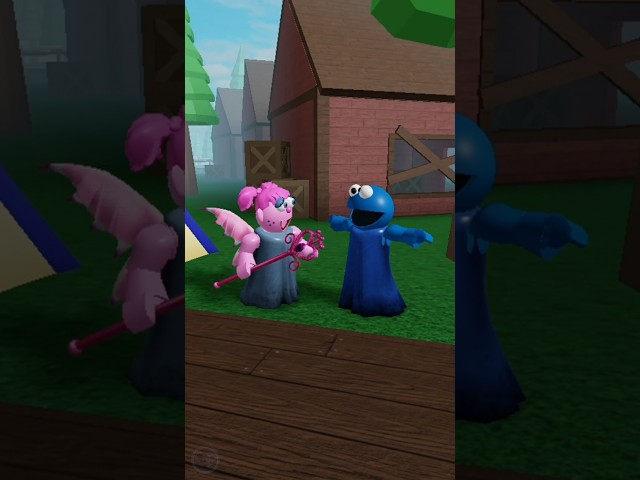 How to Make Fairy Wings with Abby & Cookie, But It's Roblox Puppet! #shorts