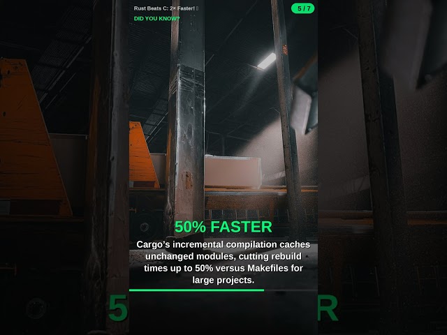 Rust Beats C: 2× Faster! ⚡️