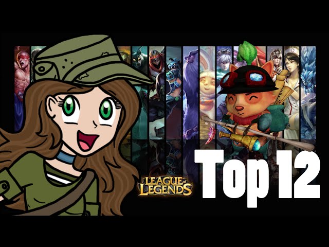 My Top 12 League of Legends Champions! ~An Ink Rose Sketch Talk