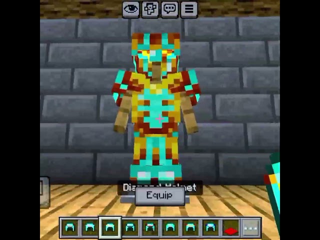 How to Build a Custom Armor Display Room in Minecraft! 🛡️✨