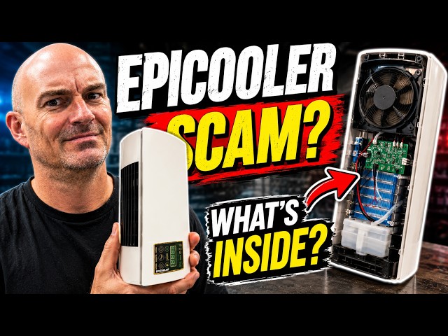 Viral EpiCooler "A/C" Teardown...The Results Were Shocking! #EpiCooler #PortableAC #Scam #Teardown