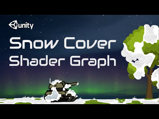 2D Snow Cover Shader Graph in Unity (Easy Step By Step Tutorial)