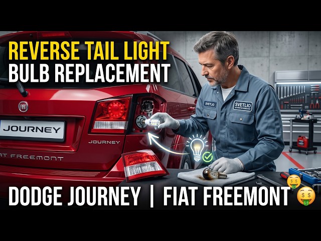 Dodge Journey / Fiat Freemont Reverse Light Bulb Replacement (Quick & Easy DIY)