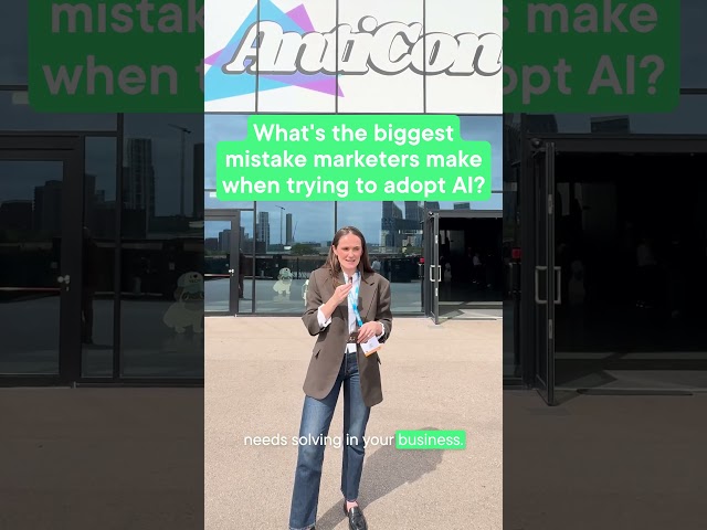 Where marketers are failing with AI adoption
