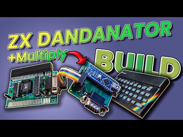 ZX Spectrum Dandanator Mini + Multiply Arduino Addon Build