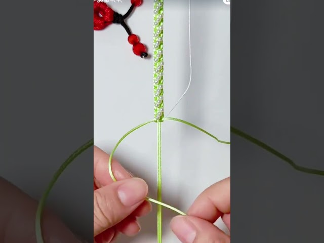 DIY Pearl Macrame Bracelet | Elegant Handmade Jewelry Tutorial