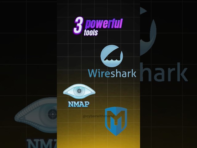Powerful tools in cyber security 🌐💻 #cybersecurity #tools #ethicalhacking  #network #kalilinux