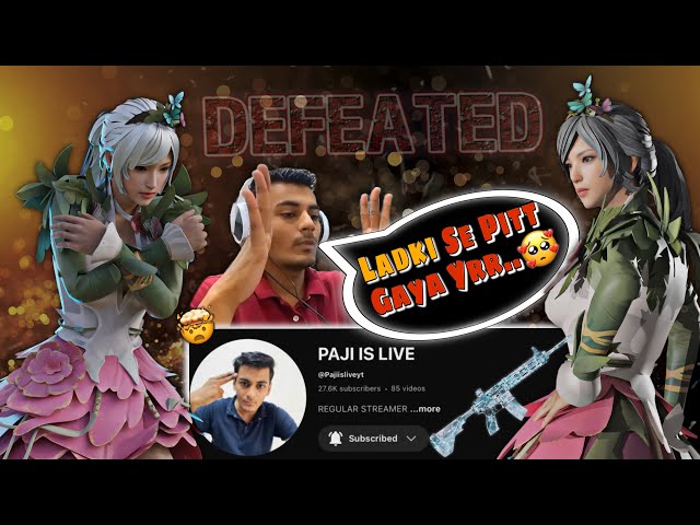 1v1 With ‎@Pajiisliveyt 🥰❤️ ( i pad 10gen ) 60 Fps Gameplay !! #bgmi #pubgmobile  #tdm