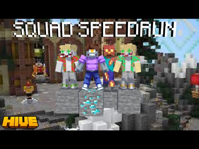 |SkyWars Squads ANY% WR PS5| Minecraft Speedruns