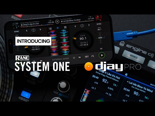 Introducing Algoriddim djay PRO on the RANE SYSTEM ONE