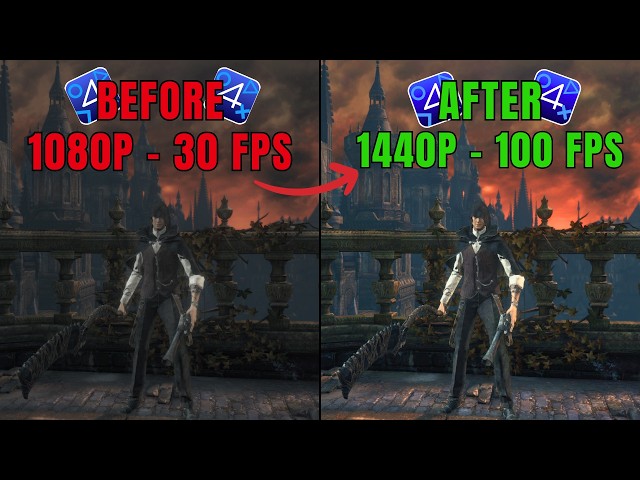 Bloodborne PC Best Settings For 4K 60 FPS | ShadPS4 Best Setting | Optimized Patches and Mods
