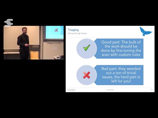 Applying static analysis - Matias Madou and Daan Raman