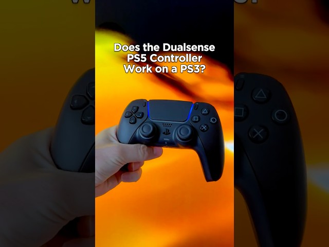 Can you use a PS5 Dualsense controller with a PS3?