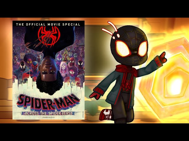 React to Miles Morales || Into the Spiderverse | Across the Spiderverse | Gacha | Spider-Man | Drama