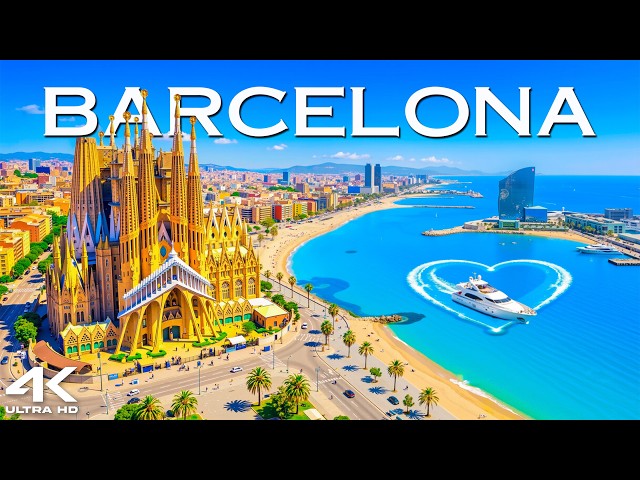 Barcelona 🇪🇸 4K | Sagrada Família, Park Güell & The Ultimate Mediterranean Escape