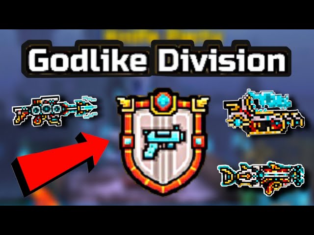 Official Godlike Division Weapons! | Pixel Gun 3D