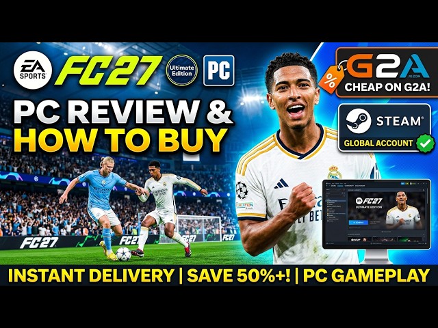 EA SPORTS FC 27 Ultimate Edition PC Review & How to Buy on G2A | Steam Account GLOBAL