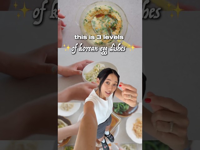 3 Levels of Korean Egg