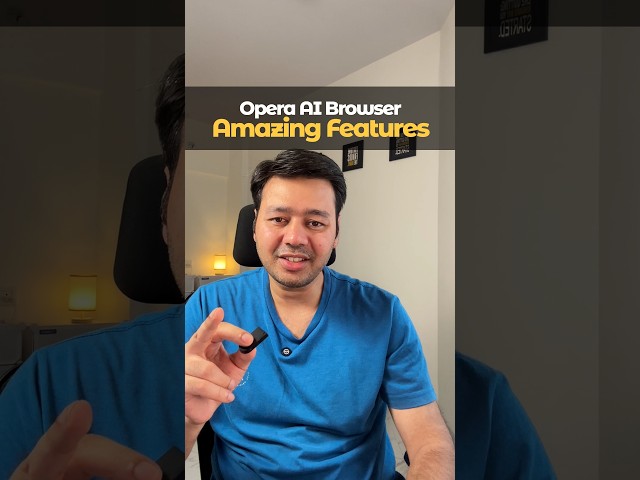 Opera AI Browser - Amazing Features you should try!