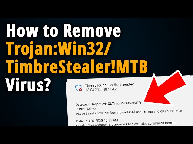How To Remove Trojan:Win32/TimbreStealer!MTB? [ Easy Tutorial ]