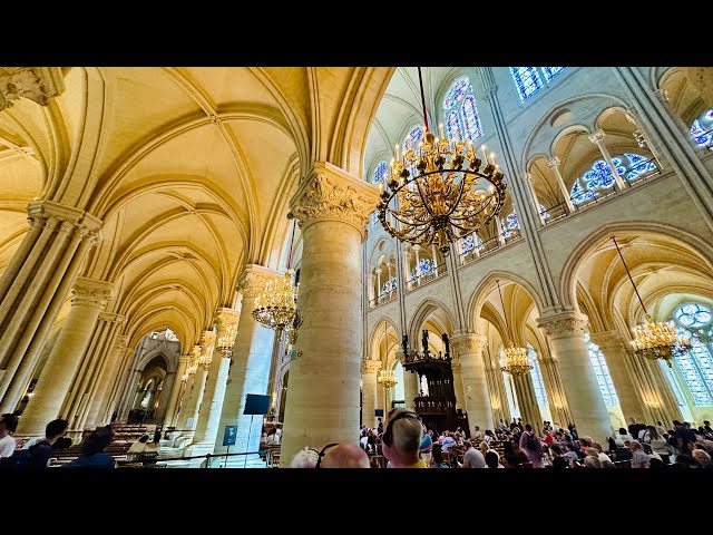 Notre-Dame de Paris - Post Renovation Tour (4K) 🇫🇷