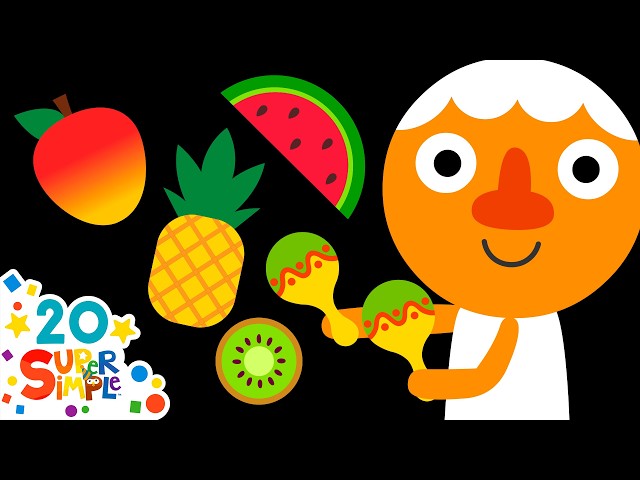 Fruit Is Yummy | High Contrast Kids Video 🥝🥭🍍 | Super Simple Songs