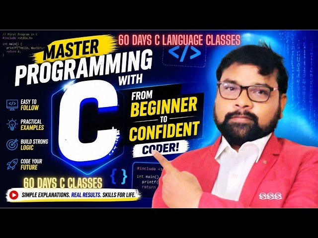 Day 32 C Language Coding  in Telugu | Nested loops in C | Triangle Pattern program | Pascal Triangle