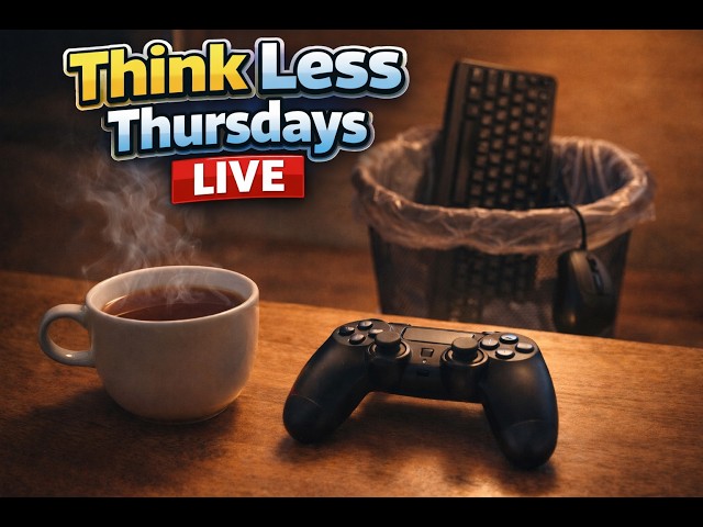 Think Less Thursdays April 2 2026 Livestream (Playing Satisfactory)