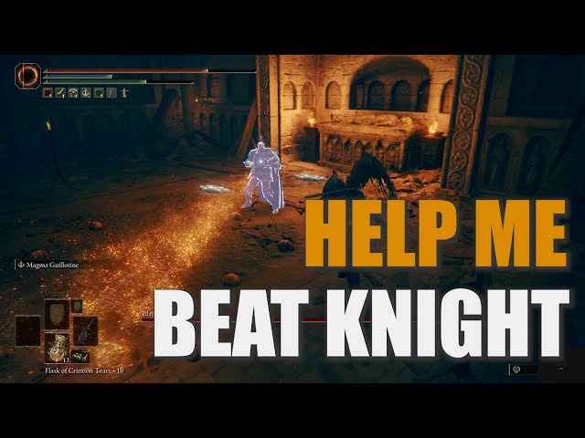 Elden Ring : How to Beat Blackgaol Knight
