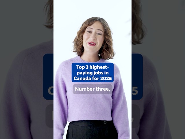 Top 3 Highest-Paying Jobs In Canada | #Indeed