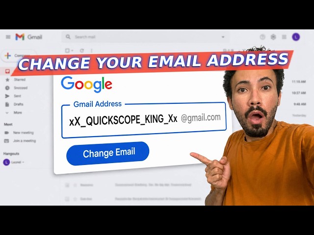 How to Change Your Gmail Address