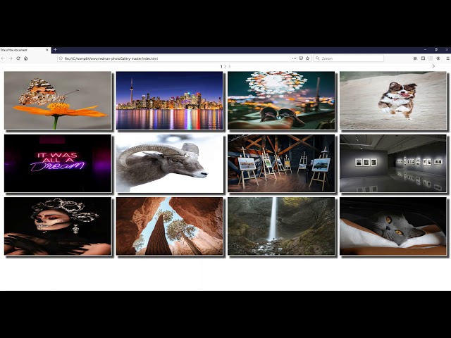 redman photoGallery PLUGIN - TUTORIAL (web development)