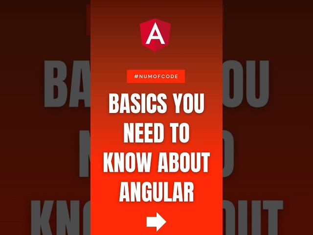 learn basics for angular #angular #angularproject #angular17 #angular_developer #angular