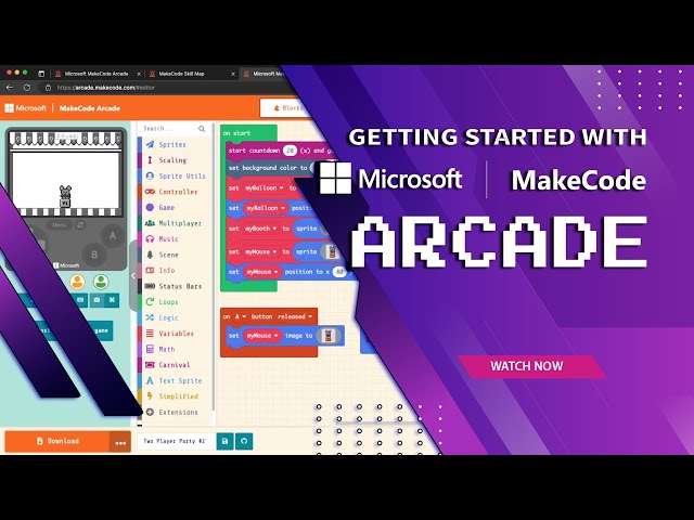 Getting Started with Microsoft MakeCode Arcade