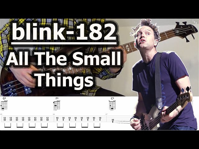 blink-182 - All The Small Things | Bass Tabs Tutorial