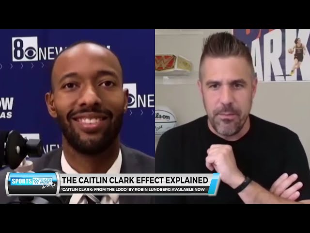 From the logo! "Caitlin Clark" Book deep dive ft. author Robin Lundberg - Sports Wrap Daily 8/25/26