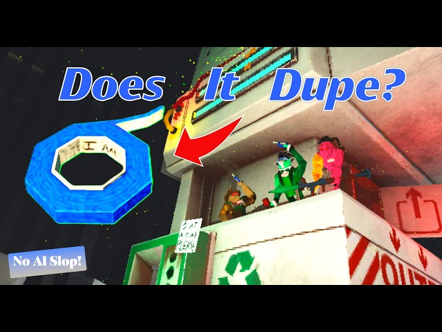 Backrooms Blue Tape: Does it Dupe?!? Animal Company VR