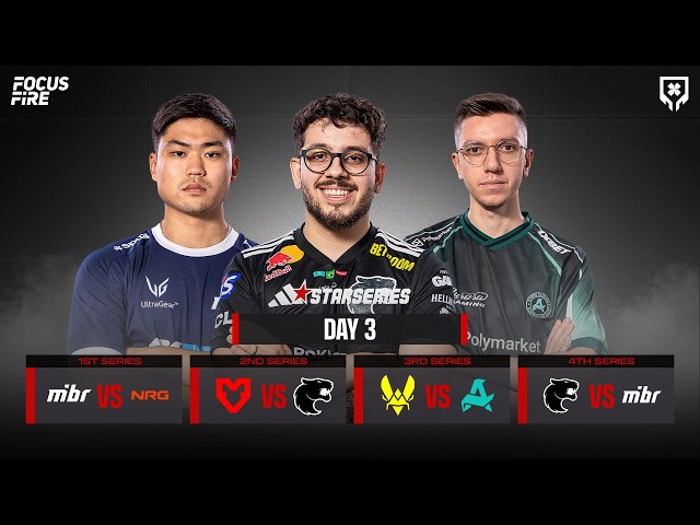 [FIL] StarLadder StarSeries Fall - MIBR vs NRG, FURIA vs MOUZ, Vitality vs Aurora, FURIA vs MIBR