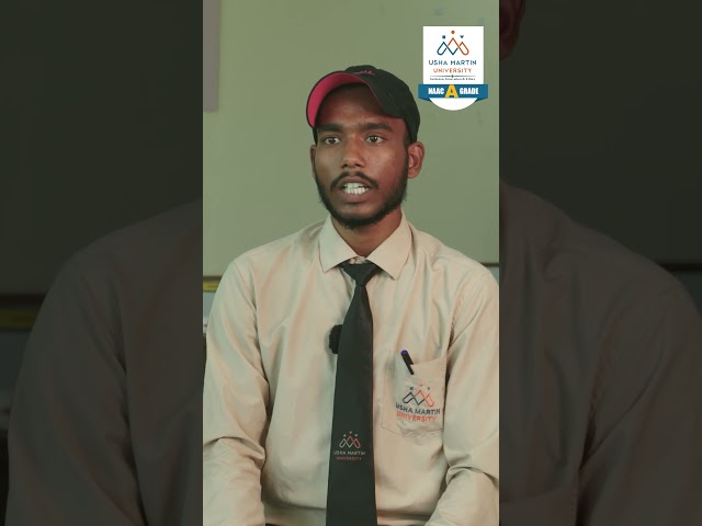 B.Tech Mining Student Review by Waris Hussein | Usha Martin University, Ranchi, Jharkhand