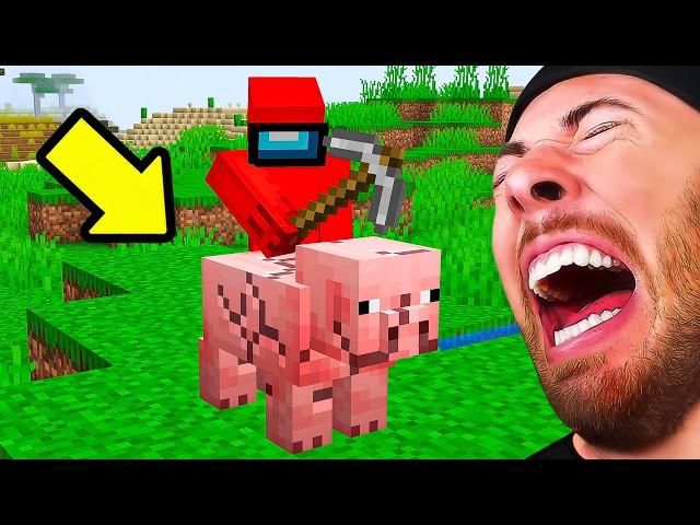 Among Us Mini Crewmate In Minecraft *FUNNY*