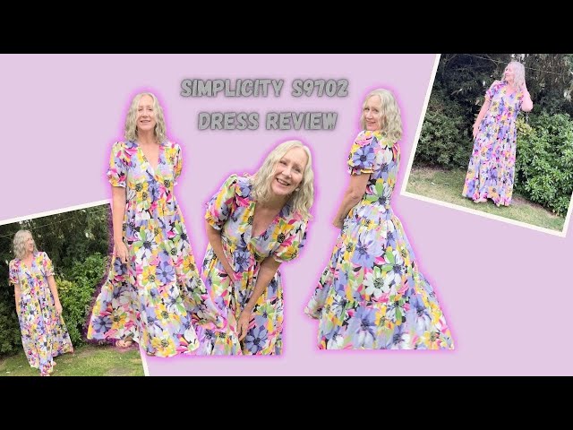 Simplicity S9702 Dress Review